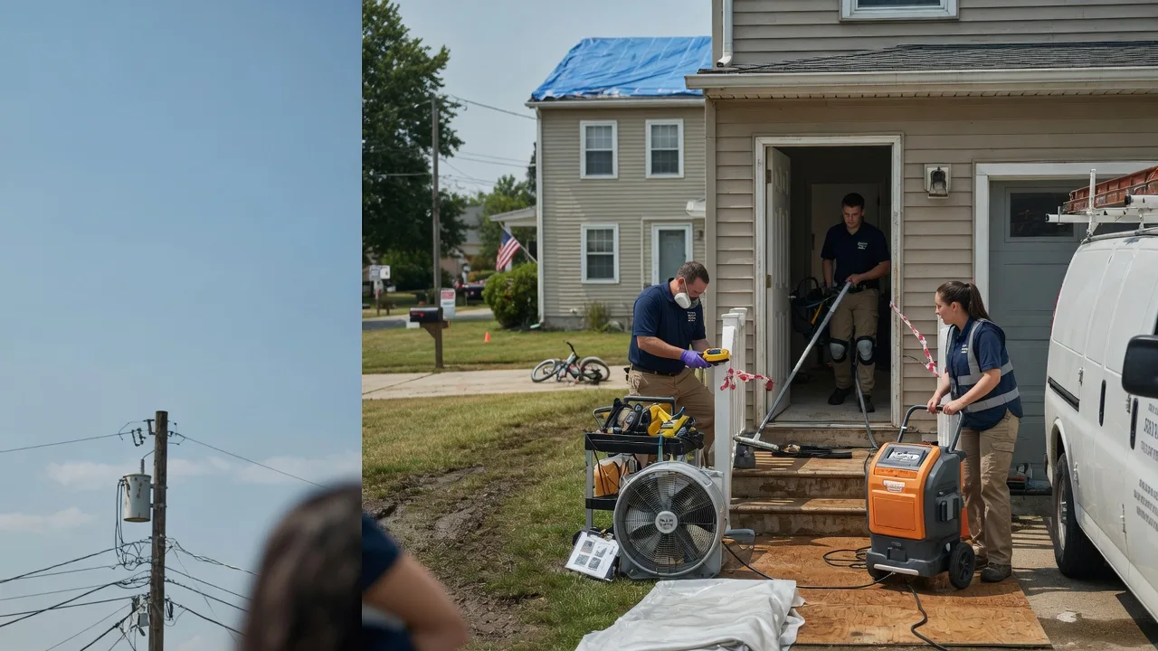 Water Damage Repair in Pierson, MI near me